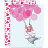 Floaing Away Classroom Valentine Set - Paper Goods - 1 - thumbnail