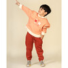Planet First Colour Blocked Earth Hoodie, Dusty Pink - Sweatshirts - 2