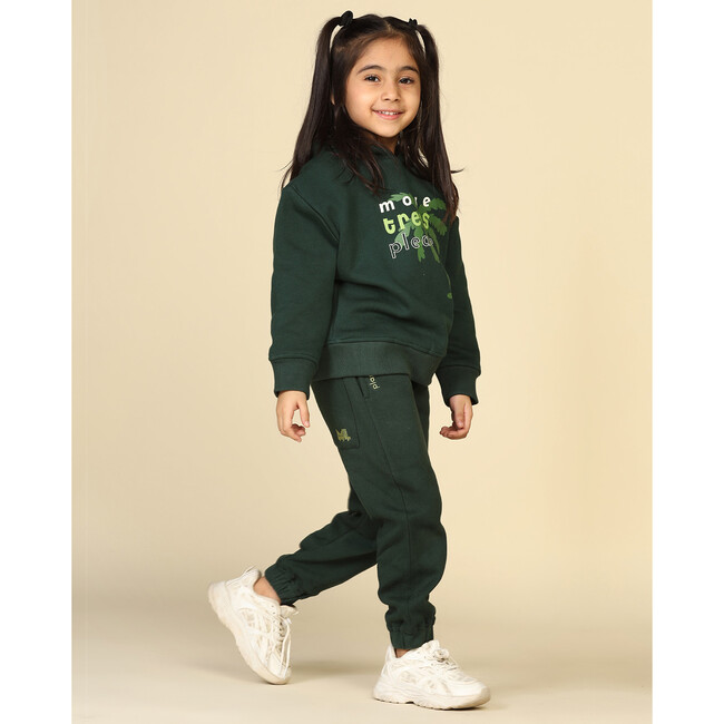 Planet First Trees-Please Joggers Set, Dark Green - Mixed Apparel Set - 3