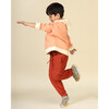 Planet First Colour Blocked Earth Hoodie, Dusty Pink - Sweatshirts - 5