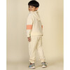 Planet First Colour Blocked Joggers Set, Off White - Mixed Apparel Set - 5 - thumbnail