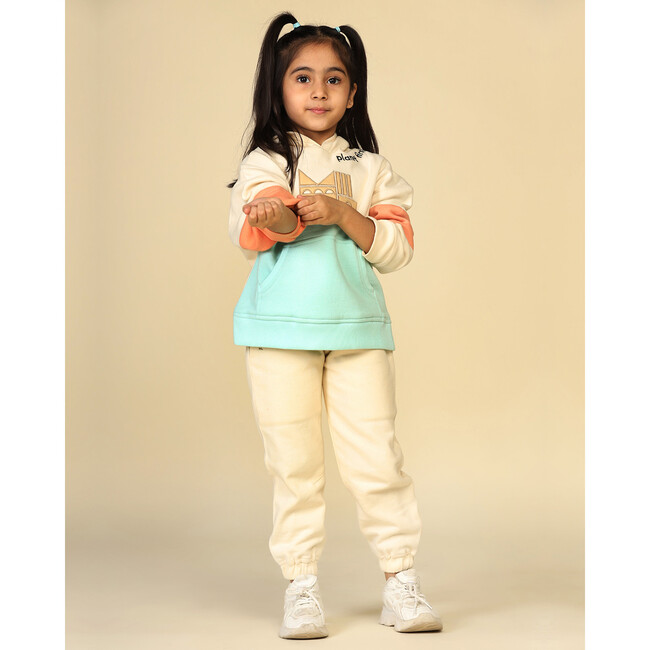 Planet First Cotton Fleece Joggers, Cream - Sweatpants - 7