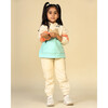 Planet First Cotton Fleece Joggers, Cream - Sweatpants - 7