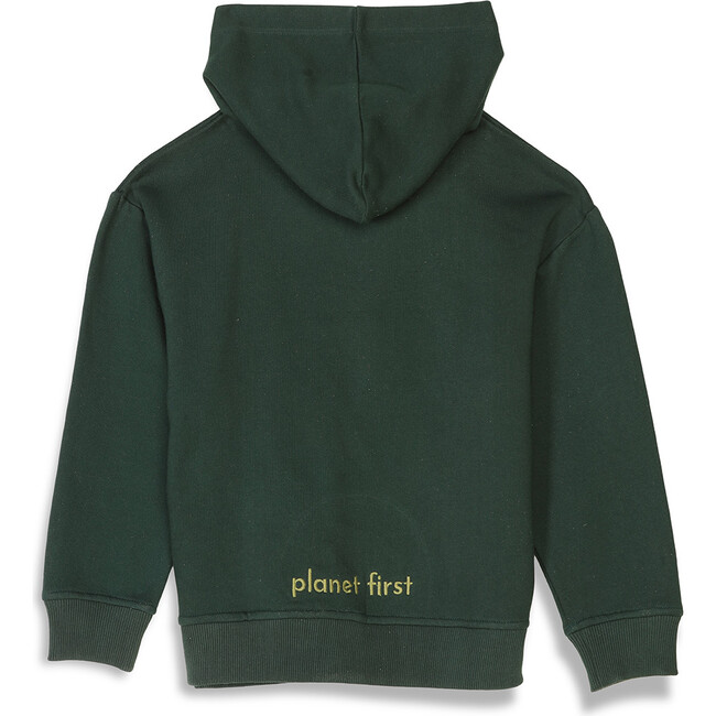 Planet First Trees-Please Hoodie, Dark Green - Sweatshirts - 8