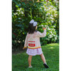 Embroidered Cardigan Sweater "Spread the Love", Pink - Sweaters - 3