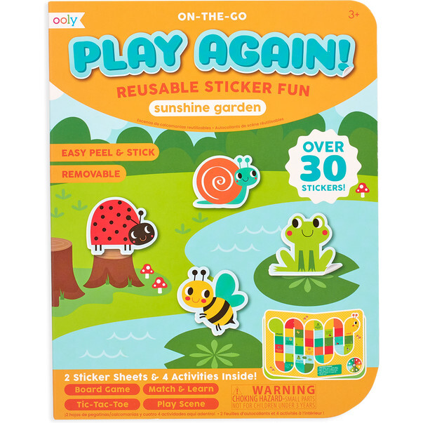 Play Again! Mini On-The-Go Activity Kit, Sunshine Garden - Arts & Crafts - 1
