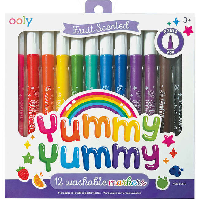 Yummy Yummy Scented Markers (Set of 12)