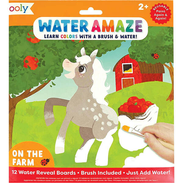 Water Amaze Water Reveal Boards, On The Farm (Set of 13) - OOLY Arts ...