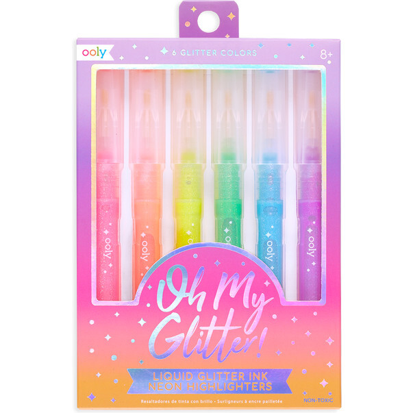 Oh My Glitter! Highlighters (Set of 6)