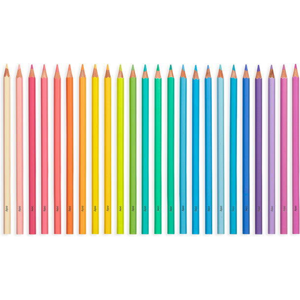 Pastel Hues Colored Pencils (Set of 24) - Arts & Crafts - 2