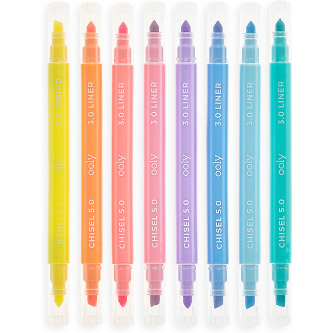 Pastel Liners Markers (Set of 8) - Coloring - 2