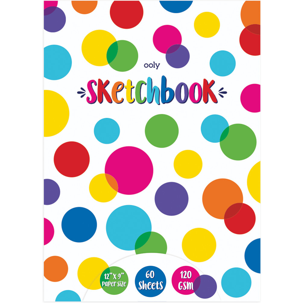 Ooly Colorful Doodles Sketchbook