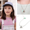 Emma Necklace, Silver Paper Airplane - Necklaces - 2