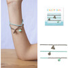 Emma Bracelet, Silver Paper Airplane (Set of 3) - Bracelets - 2
