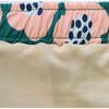 Poppy Drawstring Swim Trunks, Green And Peach - Swim Trunks - 4