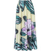 Women's Yellow Brick Road Rebecca Skirt, Black Green Yellow - Skirts - 1 - thumbnail