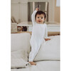 Romper Footie Convertible Pajama, Undyed - Footie Pajamas - 3
