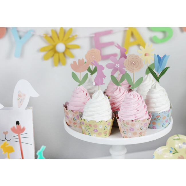 Spring Party Cupcake Toppers - Decorations - 2