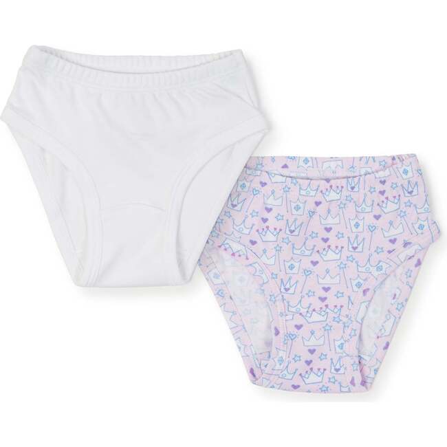 Lauren Pima Cotton Underwear Set, Pretty Princess And White - Underwear - 1