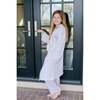 Gwen Pima Cotton Spa Wrap, White - Robes - 2