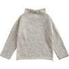 Funnel Sweater & Leggings Set, Silver Grey Marl - Mixed Apparel Set - 2