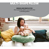 B.Love 2-in-1 Pillow Green - Nursing Pillows - 3 - thumbnail