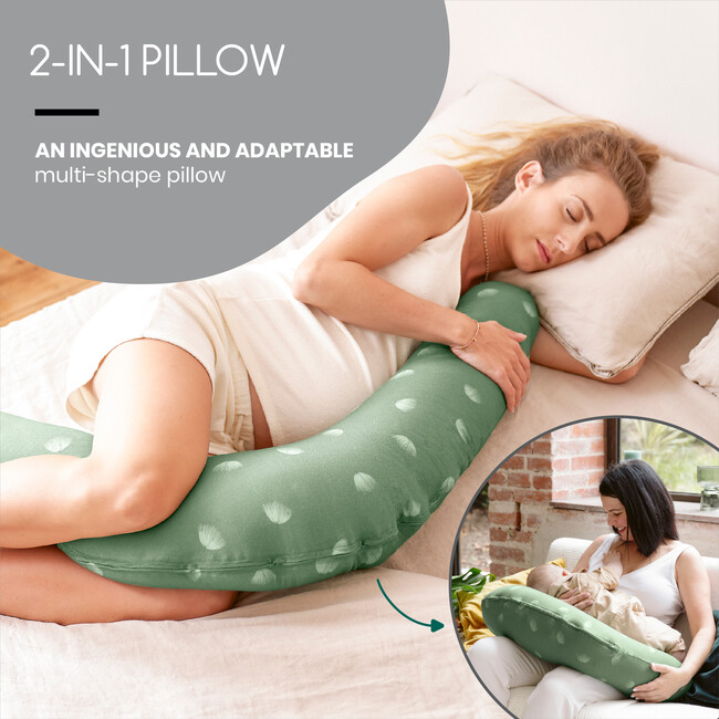 B.Love 2-in-1 Pillow Green - Nursing Pillows - 4