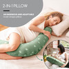 B.Love 2-in-1 Pillow Green - Nursing Pillows - 4 - thumbnail