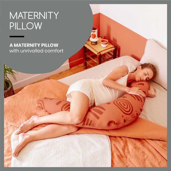 B.Love Maternity Pillow Terracotta - Nursing Pillows - 2