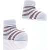 Koala Print 3-Piece Cottons Socks Set, Blue - Socks - 7