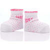 Heart Print 3-Piece Socks Set, Pink - Socks - 5