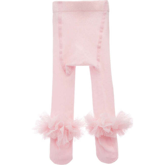 Ankle Ruffle Tights, Pink - Tights - 3