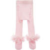 Ankle Ruffle Tights, Pink - Tights - 3