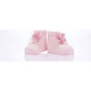 Glitter Mouse Tulle 3-Piece Cotton Socks Set, Pink - Socks - 4 - thumbnail