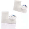 Animal Plush 3-Piece Cotton Socks Set, Cream - Socks - 6