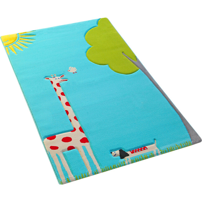 Giraffe Rug, Turquoise 100 x 150 - Rugs - 2