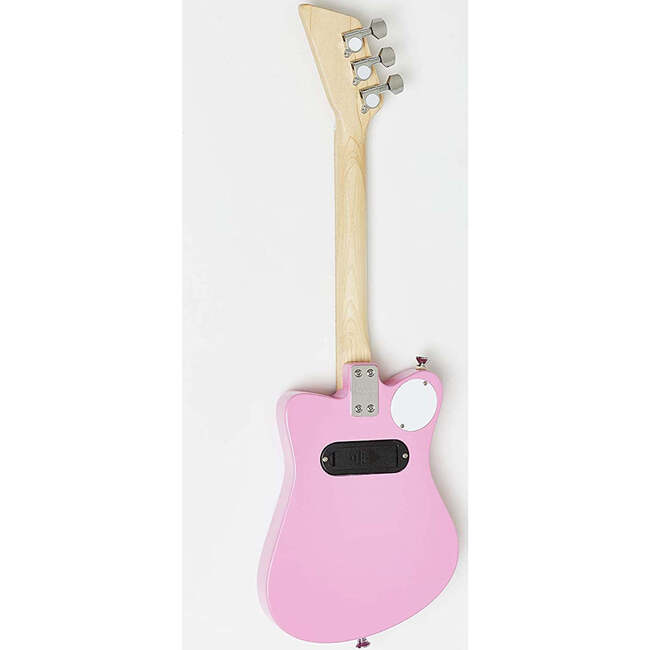 Loog Mini 3-String Electric Guitar, Pink - Musical - 3