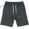 Trio Short With Pockets, Black - Shorts - 1 - thumbnail