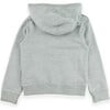 Venice Zipper Hoodie With Kangaroo Pocket, Heather Grey - Sweatshirts - 2