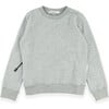 Institute Crew Neck Sweatshirt, Heather Grey - Sweatshirts - 1 - thumbnail