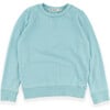 Reality Crew Neck Sweatshirt, Pale Blue - Sweatshirts - 1 - thumbnail