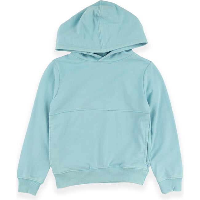 Flight Hoodie Without Pockets, Pale Blue