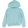 Flight Hoodie Without Pockets, Pale Blue - Sweatshirts - 1 - thumbnail