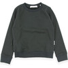 Institute Crew Neck Sweatshirt, Black - Sweatshirts - 1 - thumbnail