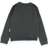 Institute Crew Neck Sweatshirt, Black - Sweatshirts - 2