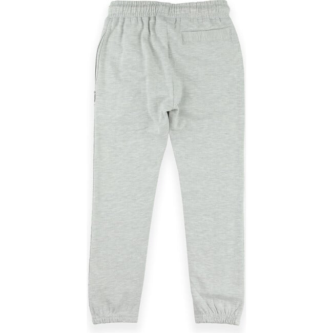 Journeymen Jogger With Porkchop Pocket, Oatmeal Heather - Pants - 2