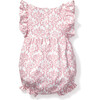 Ruffled Romper, Vintage Rose - Rompers - 4