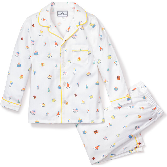 Pajama Set With Pearl Buttons, Birthday Wishes - Pajamas - 1