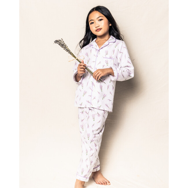 Pajama Set With Pearl Buttons, Fields of Provence - Pajamas - 3