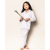 Pajama Set With Pearl Buttons, Fields of Provence - Pajamas - 3